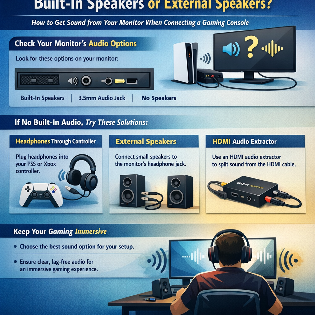 2. Built-in Speakers or External Speakers?