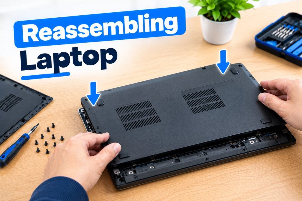 Reassembling Laptop