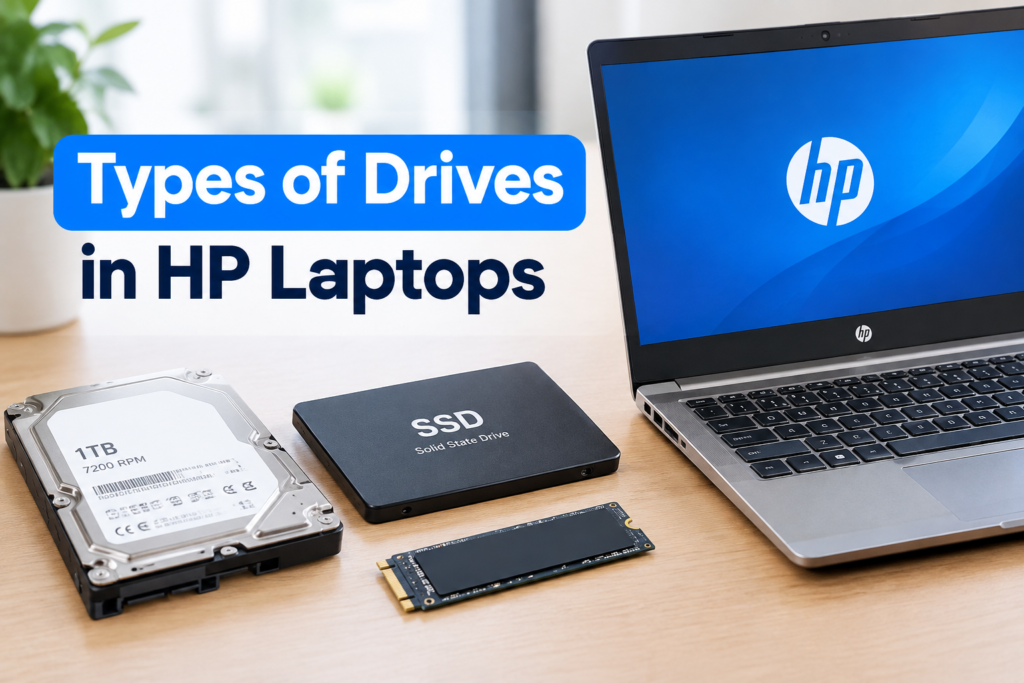 Types of Drives in HP Laptops