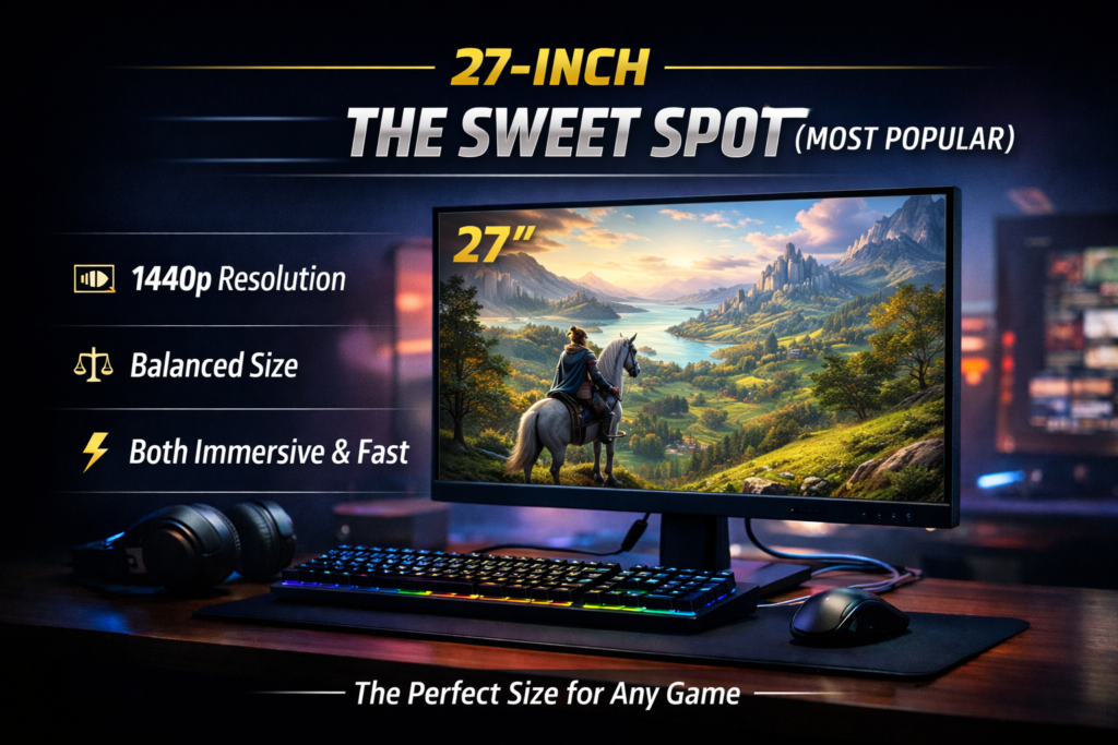27-Inch The Sweet Spot (Most Popular
