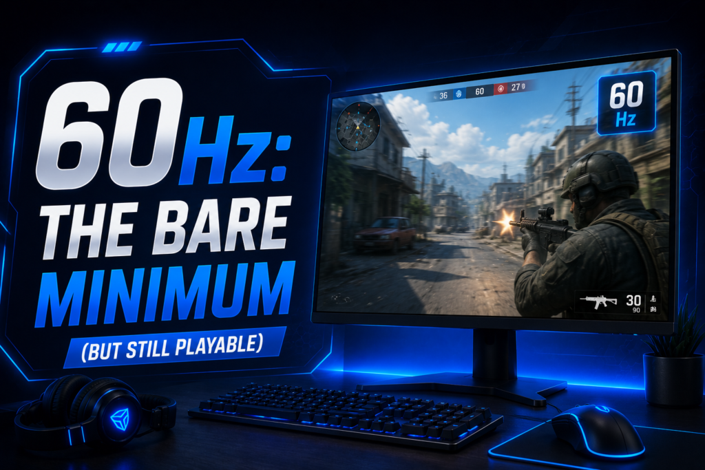 60Hz: The Bare Minimum (But Still Playable)