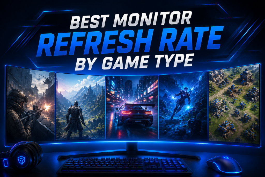 Best Monitor Refresh Rate by Game Type