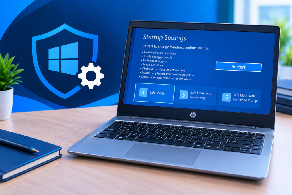 Restart Your HP Laptop in Safe Mode